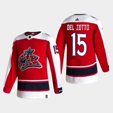 Pánské Hokejový Dres Columbus Blue Jackets Dresy Michael Del Zotto 15 2020-21 Reverse Retro Authentic